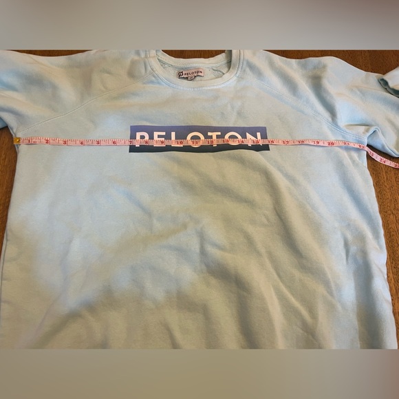 Peloton Light Blue Crewneck Sweater - Size M - Picture 8 of 12